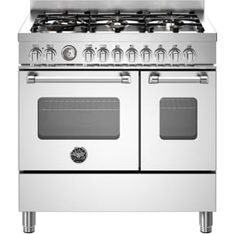 BERTAZZONI MAS96L2EXT 58/33 Lt Inox Μεικτή Κουζίνα Αερίου