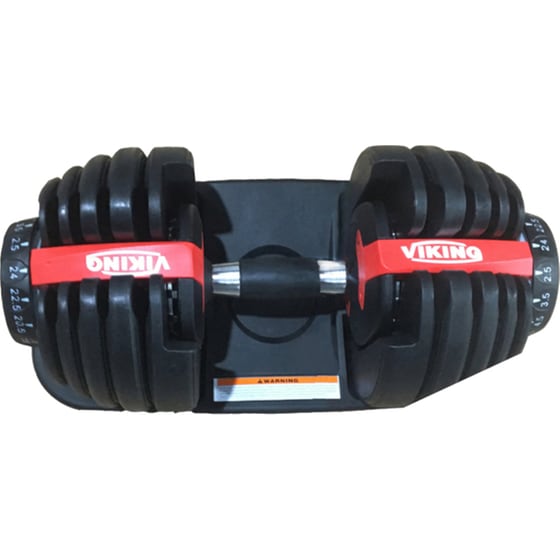 Αλτήρας Viking Iron Flex Reloaded V-2 24kg Ρυθμιζόμενος με Δίσκους 2.5 - 24 kg & Βάση image 2