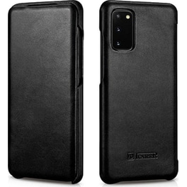 Θήκη Samsung Galaxy S20 - Icarer Curved Edge Vintage Series - Black