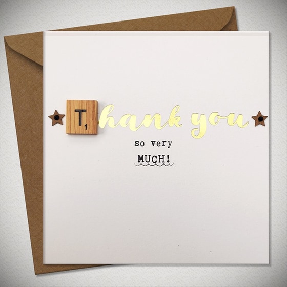 ΕΥΧ. ΚΑΡΤΑ THANK YOU SO VERY MUCH image 0