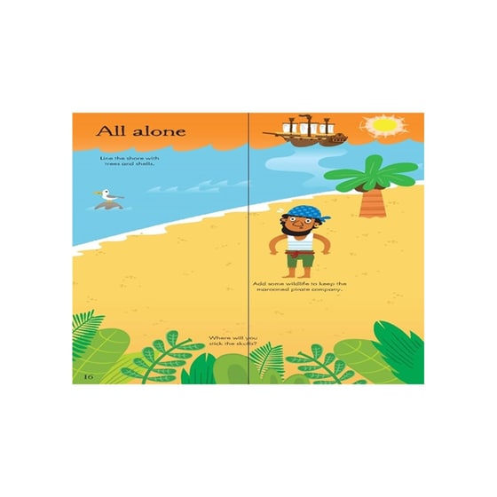 Little First Stickers Pirates image 2