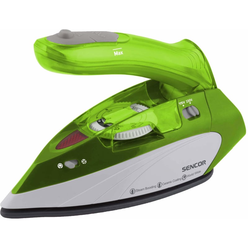 Σίδερο Ατμού Ταξιδιού SENCOR SSI1050GR 1100W Πράσινο