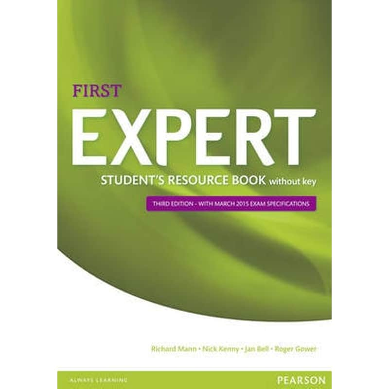 Expert First 3rd Edition Students Resource Book without Key