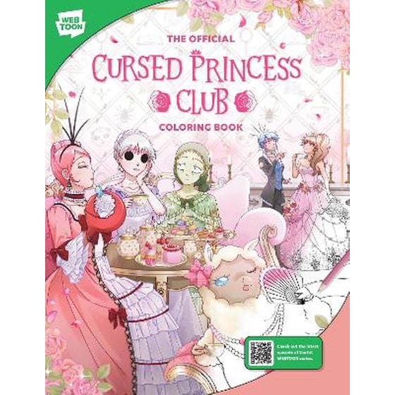 The Official Cursed Princess Club Coloring Book image 0