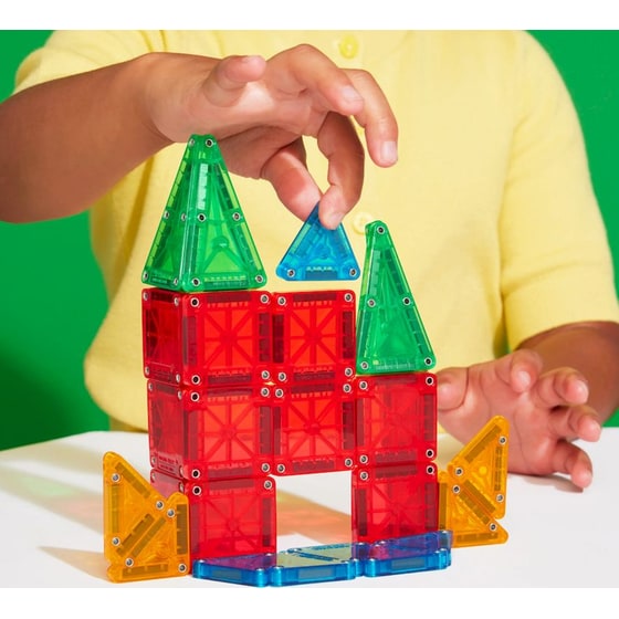 Magna-Tiles® Micromags Travel Set Μαγνητικό Παιχνίδι Κατασκευών - 26 Κομμάτια (244026) image 4