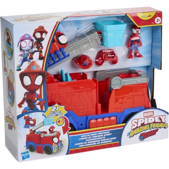 Marvel Spidey and his Amazing Friends Rescue-Webs Fire engine image 13