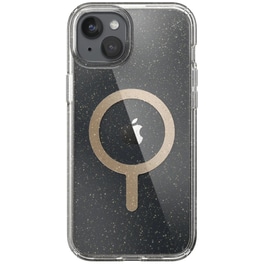 Θήκη Apple iPhone 15 Plus - Speck Presidio Lux Glitter MagSafe - Clear/Gold Glitter