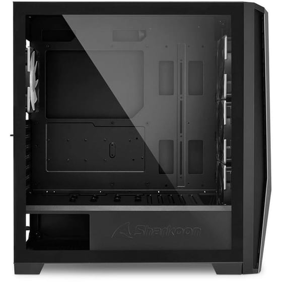 Κουτί Desktop Sharkoon TG7M RGB Midi Tower - Μαύρο image 3