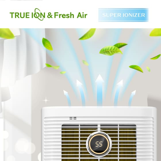 ROHNSON R-91212  True Ion & Fresh Air Αφυγραντήρας 12 lt με Ιονιστή image 2