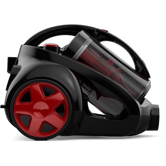 TESLA BGL203BRE 800 W με Κάδο Μαύρη/Κόκκινη Ηλεκτρική Σκούπα image 1