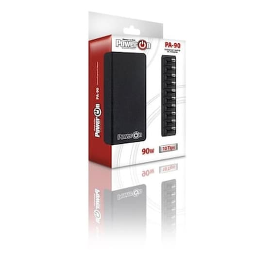 Φορτιστής Laptop Universal - Power On 050060 Pa-90 24V/5A 90W - Black image 1