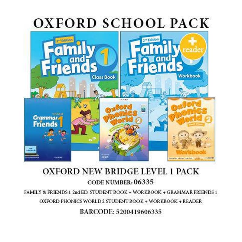 Oxford New Bridge Level 1 Pack -06335