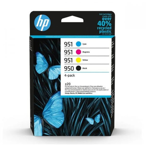 HP 950 Μαύρο/Κυανό/Ματζέντα/Κίτρινο Πολλαπλό Μελάνι Εκτυπωτή image 0