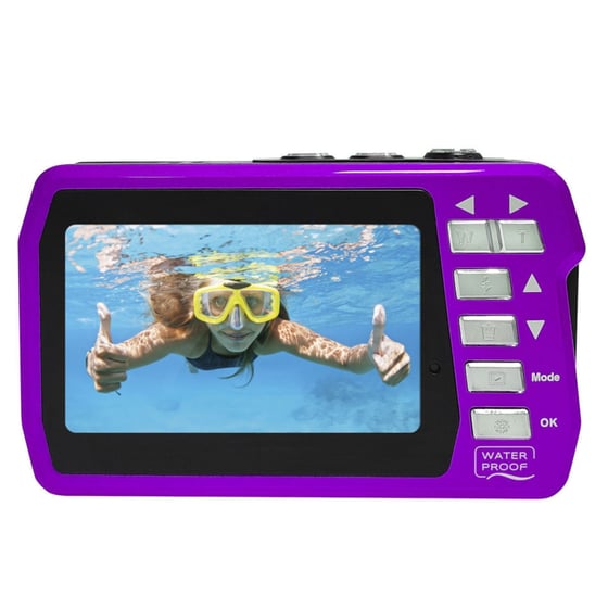 Compact Φωτογραφική Μηχανή Aquapix Wave 3048 Edge Violet image 1