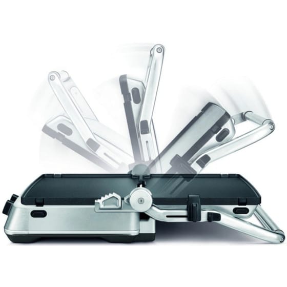 SAGE The BBQ & Press™ Grill SGR700BSS 1800 W Ασημί Τοστιέρα Γκριλιέρα image 2