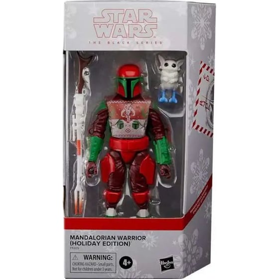 Φιγούρα Δράσης Hasbro Star Wars: Black Series - Mandalorian Warrior (Holiday) (15cm) image 0