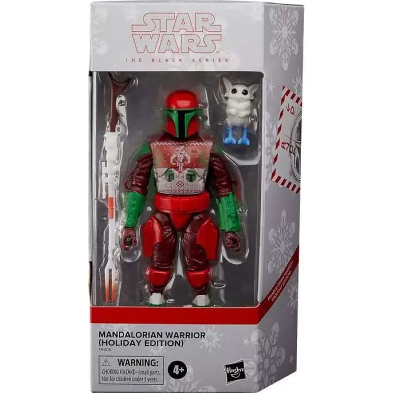 Φιγούρα Δράσης Hasbro Star Wars: Black Series - Mandalorian Warrior (Holiday) (15cm) HASBRO