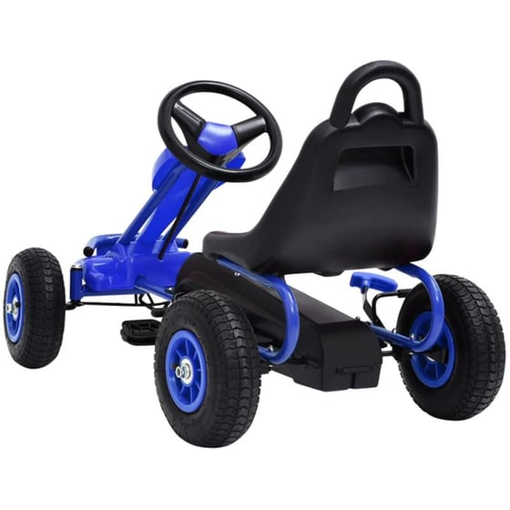 Παιδικό Go Kart με πετάλια Vidaxl Μπλε image 3