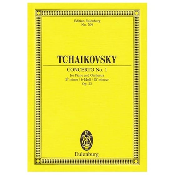 Tchaikovsky - Piano Concerto Nr.1 In Bb Minor Op.23 [pocket Score] image 1