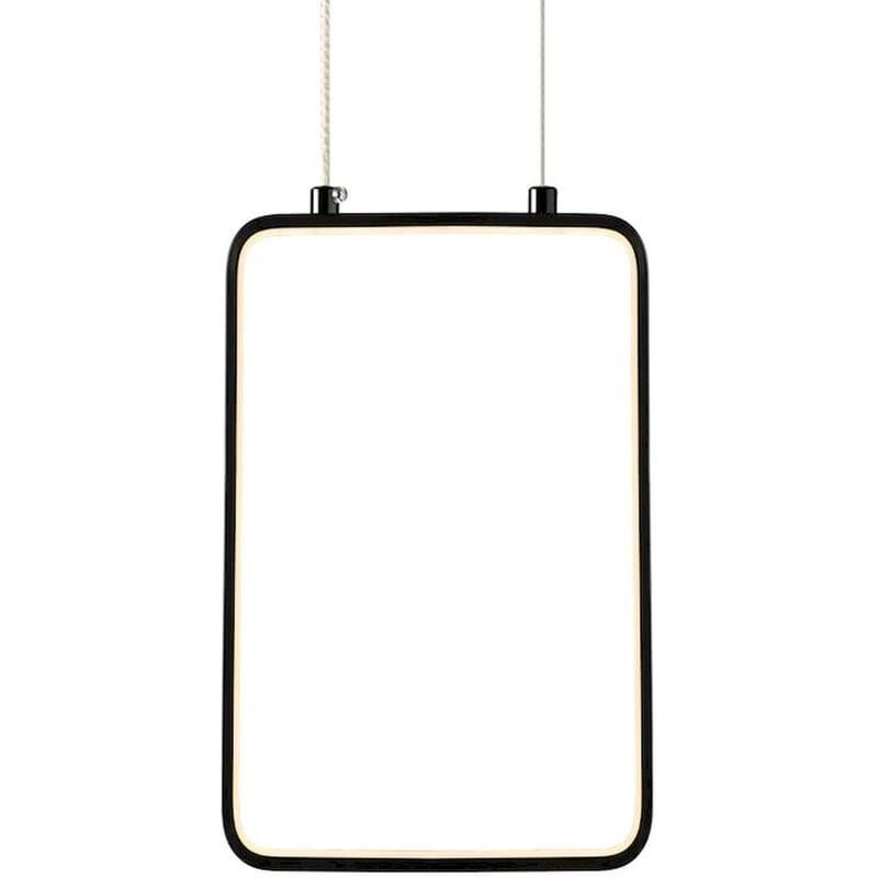 Φωτιστικό Οροφής Led Aca Symetria V30ledp18bk Μεταλλικό - Μαύρο