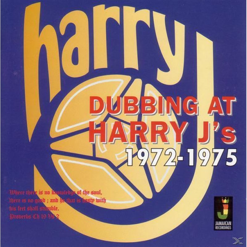 Dubbing At Harry Js 1972-1975