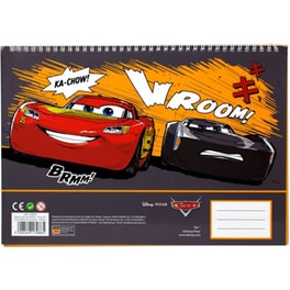 Μπλοκ Ζωγραφικής Gim A4 Cars Roaring