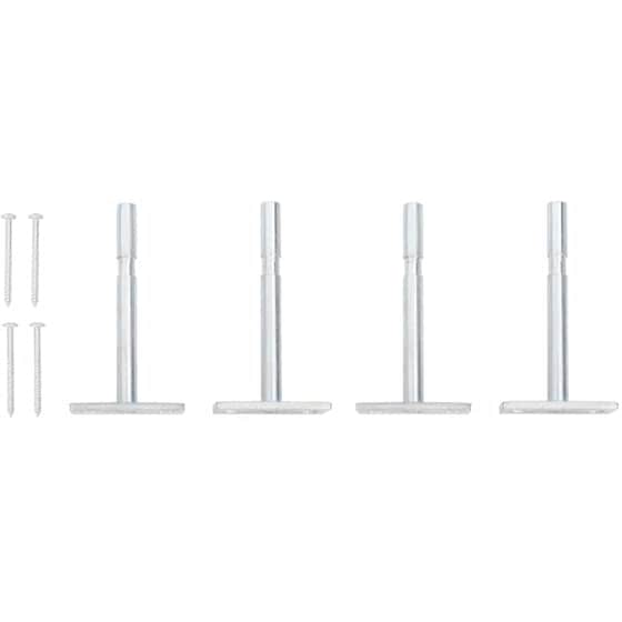Ράφια Τοίχου VidaXL με Συρτάρι από MDF 60x23.5x10 cm 2 Τμχ - Γκρι image 8