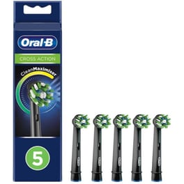 Oral-b Σετ Ανταλλακτικές Κεφαλές 5 Τμχ Για Ηλεκτρική Οδοντόβουρτσα, Cross Action Cleanmaximiser