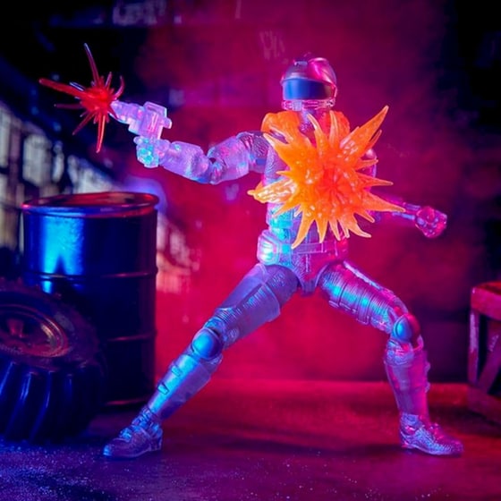 Φιγούρα Δράσης  HASBRO Power Rangers Turbo Invisible Phantom 15cm image 4