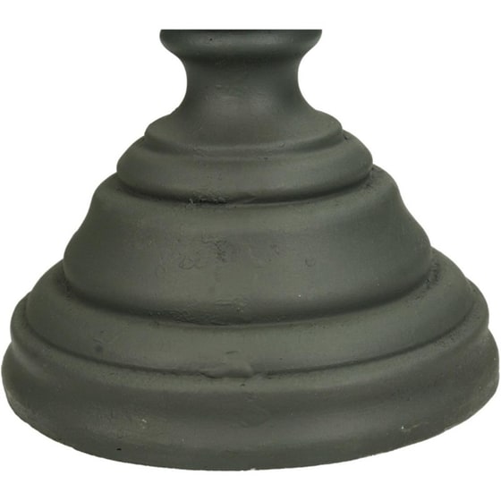 Κηροπήγιο ArteLibre Γκρι Polyresin 15 x 15 x 55 cm image 1