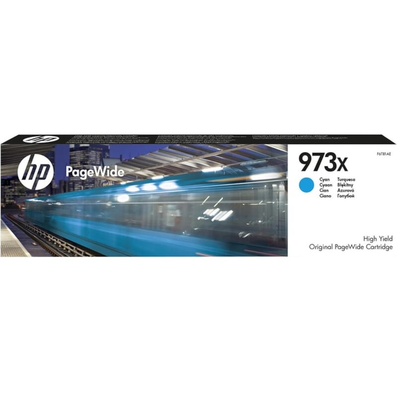 HP 973X Κυανό Μελάνι Εκτυπωτή F6T81AE