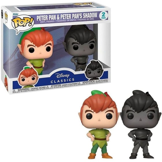 Funko Pop! Disney - Peter Pan - Peter Pan & Pan's Shadow 2-Pack image 0
