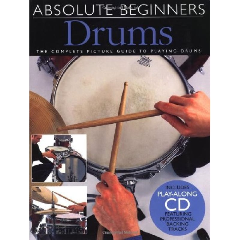Absolute Beginners Drums Book + CD