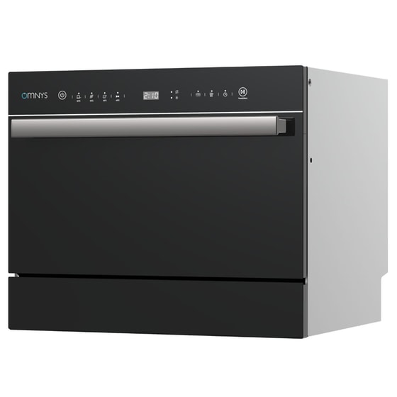 OMNYS TTD55BL για 6 Σερβίτσια Inox Πλυντήριο Πιάτων Πάγκου image 2