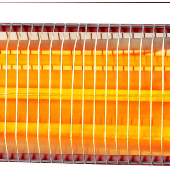 LEXICAL LQH-8020-4 Σόμπα Χαλαζία 1200W Μαύρο-Κόκκινο image 2