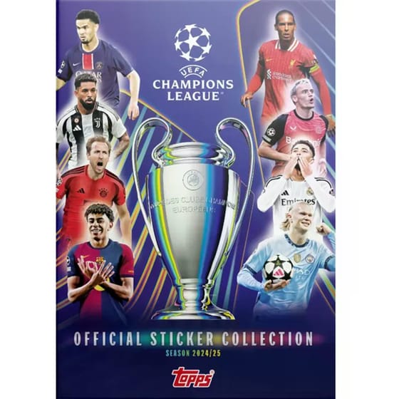 Topps Αυτοκόλλητα UEFA Champions League 24/25 Promo Stickers Album image 0