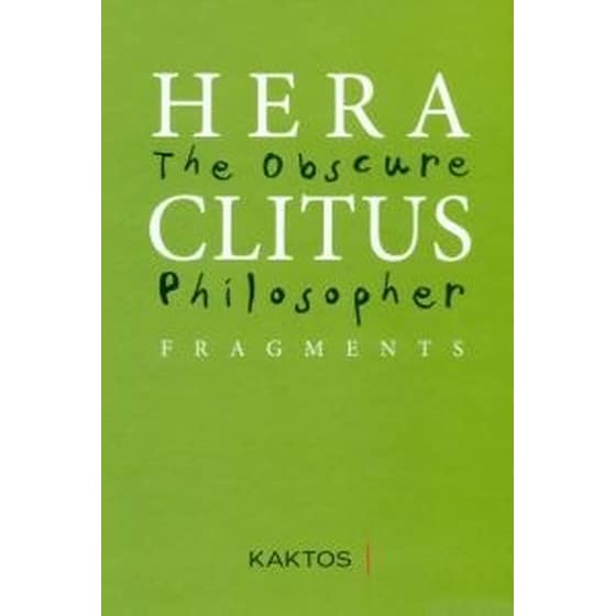 Heraclitus- The Obscure Philosopher / Ηράκλειτος- Ο σκοτεινός φιλόσοφος image 0