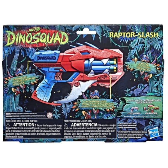 Εκτοξευτήρας Hasbro Nerf DinoSquad Raptor-Slash Dart Blaster image 1