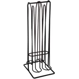 Βάση για Κάψουλες Καφέ Spitishop Μεταλλική 10x12.5x29.5 cm - Μαύρη