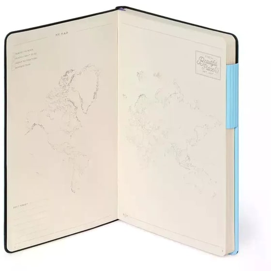 Σημειωματάριο Legami Ριγέ Medium Aura image 1