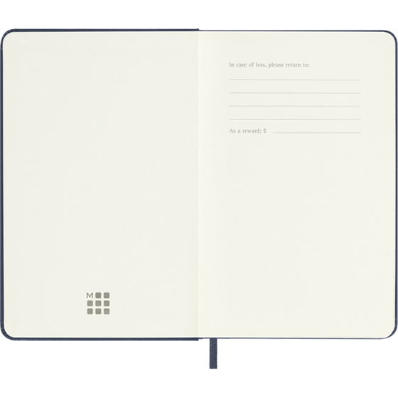 Ημερολόγιο Εβδομαδιαίο 2027 Moleskine 12M Pocket Hardcover Μπλε image 3