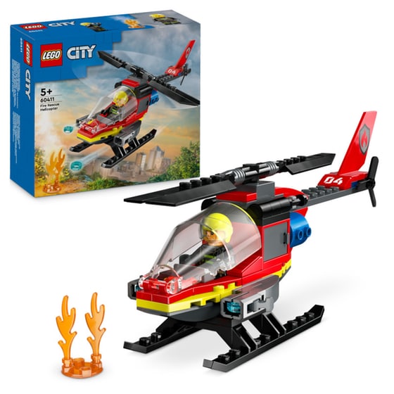 LEGO® City Fire Rescue Helicopter (60411) image 2