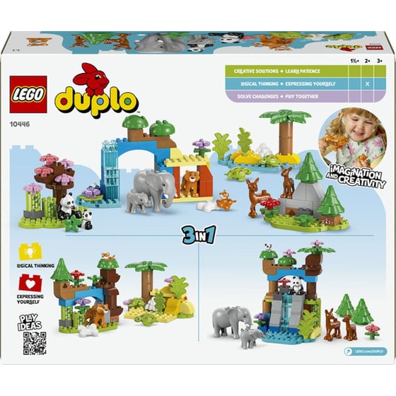 LEGO® DUPLO® Town 3-σε-1 Οικογένειες Άγριων Ζώων (10446) image 8