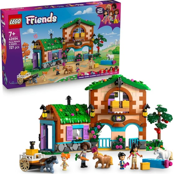 LEGO® Friends Pony Ranch & Stable (42654) image 2