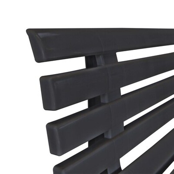 Παγκάκι Κήπου VidaXL από Πλαστικό 145.5x49x74 cm - Ανθρακί image 5