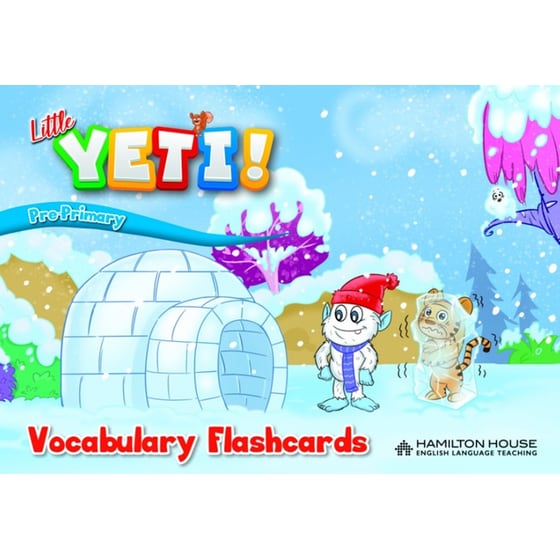 Little Yeti Vocabulary Flash Cards image 0