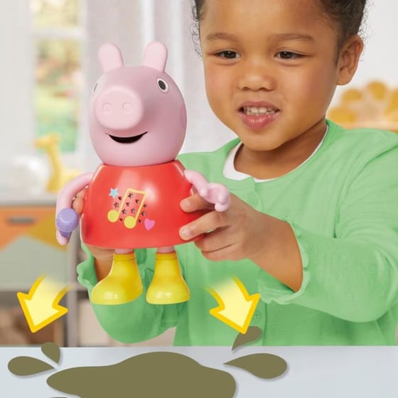 Hasbro Κούκλα Peppa Pig που Μιλάει και Τραγουδάει (G0518) image 4