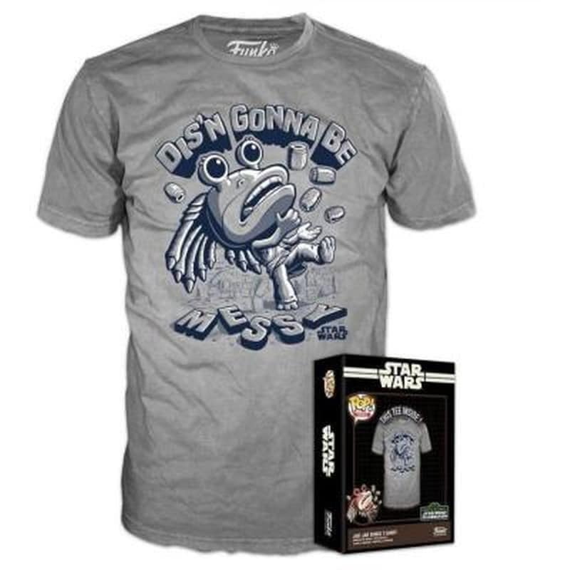 Funko Pop! Tees - Star Wars - Jar Jar Bink (Small) FUNKO