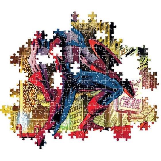 Παζλ Clementoni High Quality Collection Marvel Captain America - Compact Box (1000 Κομμάτια) image 2