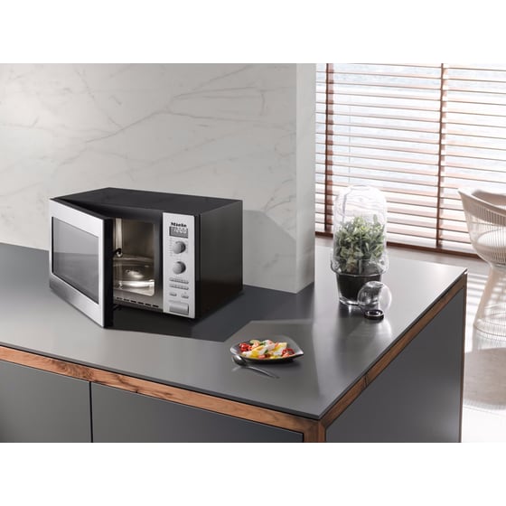 Φούρνος Μικροκυμάτων MIELE M 6012 SC με Grill 26lt Inox image 5